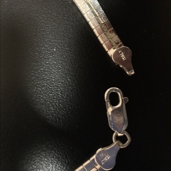 Vintage sterling silver choker 16” - Picture 3 of 11